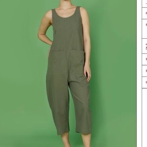 Ilana Kohn Gary Jumpsuit XL. Cotton/Linen blend.